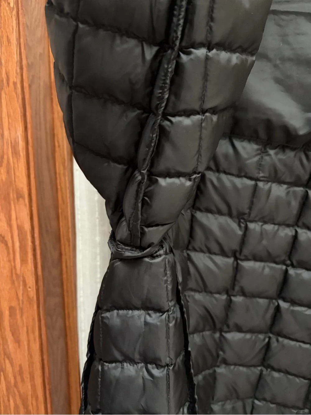 The North Face Mens Black ThermoBall Eco Quilted Full Zip Jacket Small S